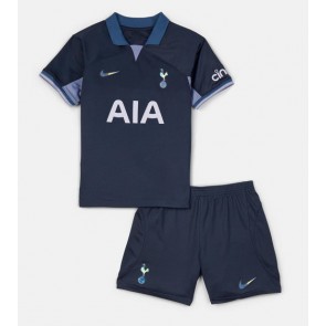 Tottenham Hotspur Dětské Venkovní dres komplet 2023-24 Krátký Rukáv (+ trenýrky)